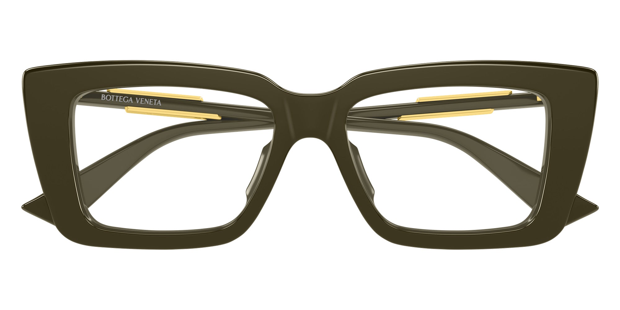 Bottega Veneta® BV1448O BV1448O 005 53 Eyeglasses - 005-Green