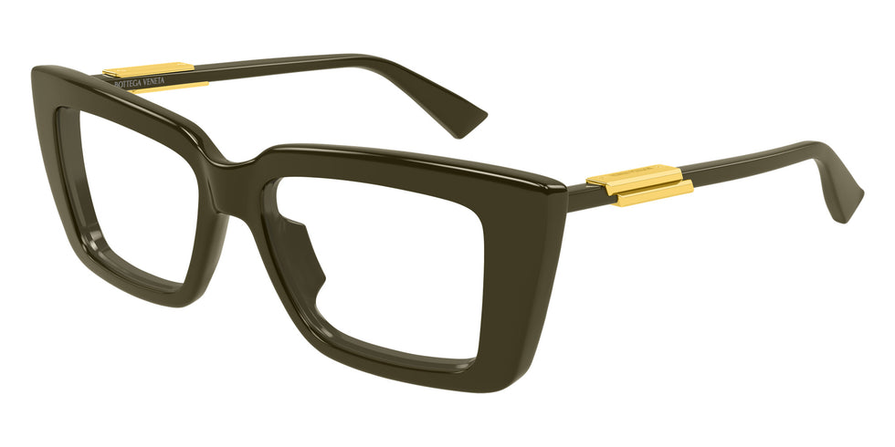Bottega Veneta® BV1448O BV1448O 005 53 Eyeglasses - 005-Green