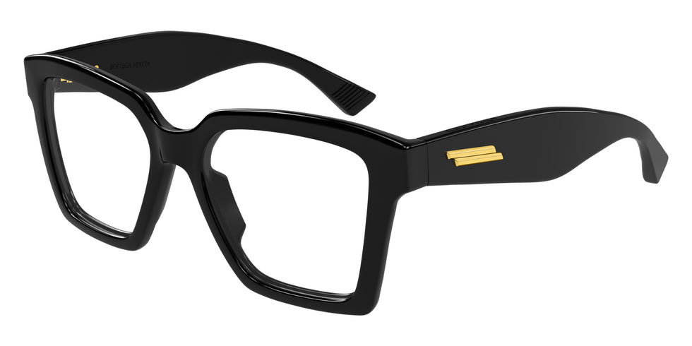 Bottega Veneta® BV1458O BV1458O 001 52 Eyeglasses - 001-Black