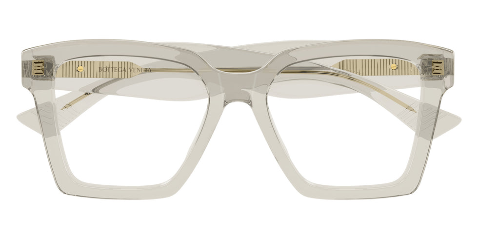 Bottega Veneta® BV1458O BV1458O 003 52 Eyeglasses - 003-Beige