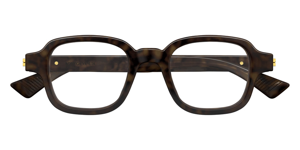 Bottega Veneta® BV1462O BV1462O 007 48 Eyeglasses - 007-Havana