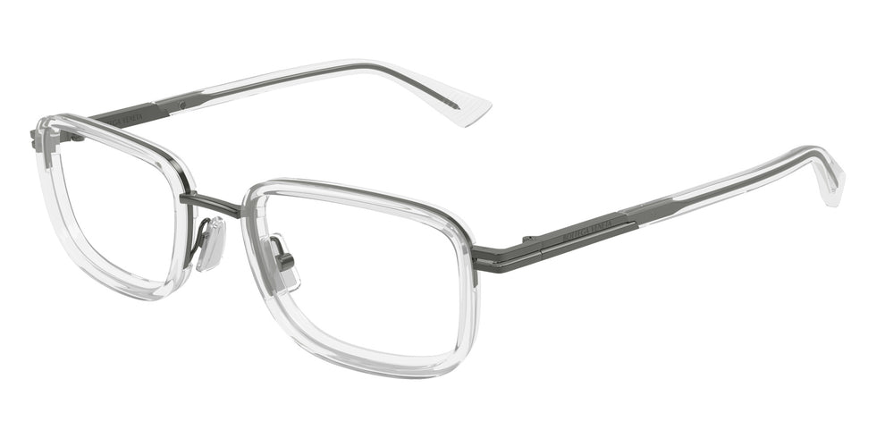 Bottega Veneta® BV1464O BV1464O 008 53 Eyeglasses - 008-Gunmetal