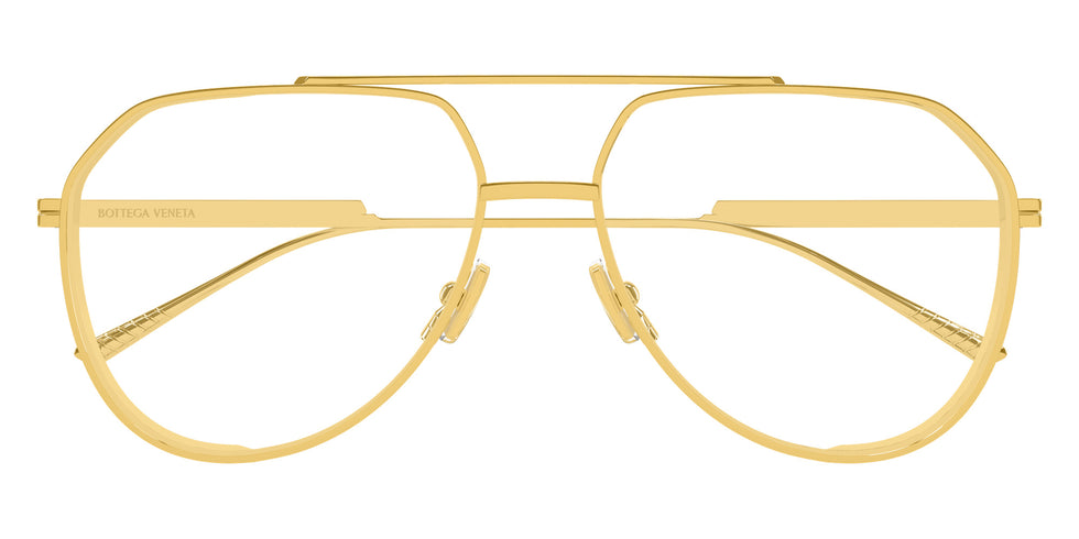 Bottega Veneta® BV1465S BV1465S 005 60 Eyeglasses - 005-Gold