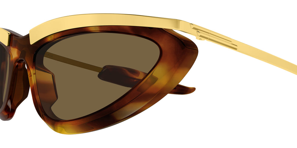 Bottega Veneta® BV1477S BV1477S 003 58 Sunglasses - 003-Havana