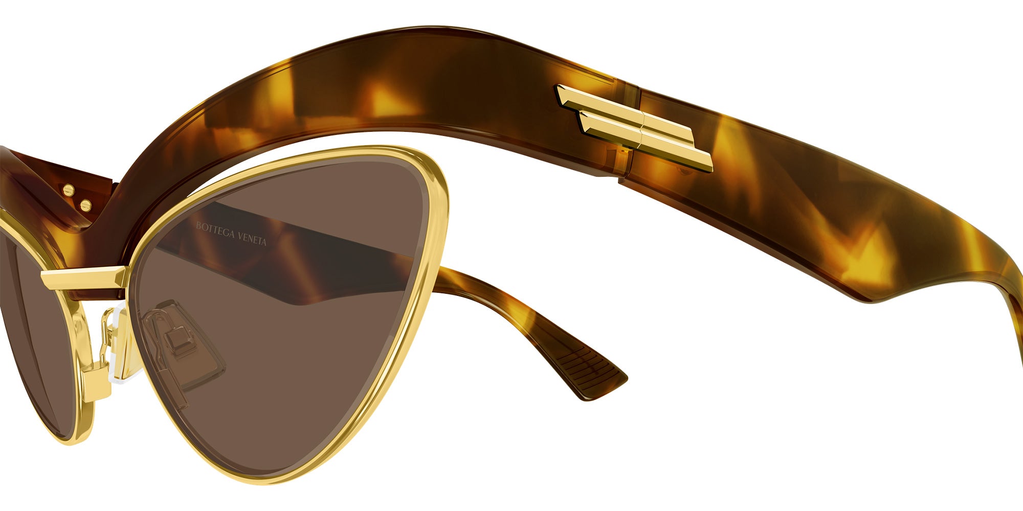 Bottega Veneta® BV1480S BV1480S 004 59 Sunglasses - 004-Havana