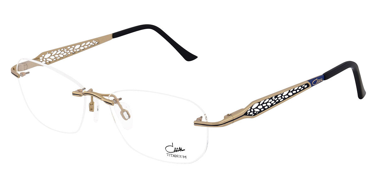 Cazal® 1284 CZL 1284 001 54 - Night Blue-Gold Eyeglasses