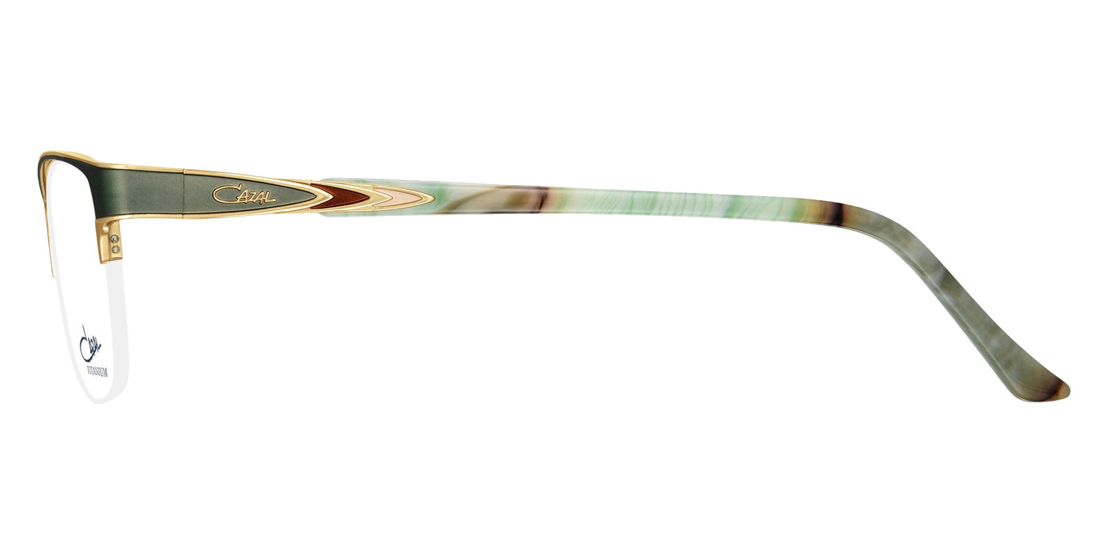 Cazal® 1295-Eyeglasses Eyeglasses - 001 Pistachio-Gold