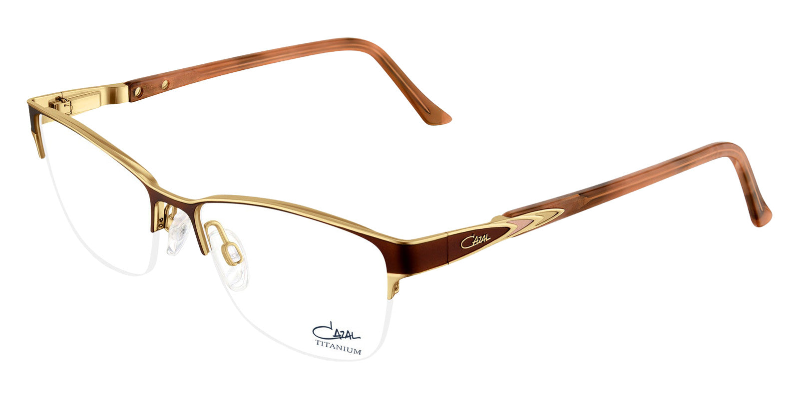 Cazal® 1295-Eyeglasses Eyeglasses - 003 Chocolate-Gold