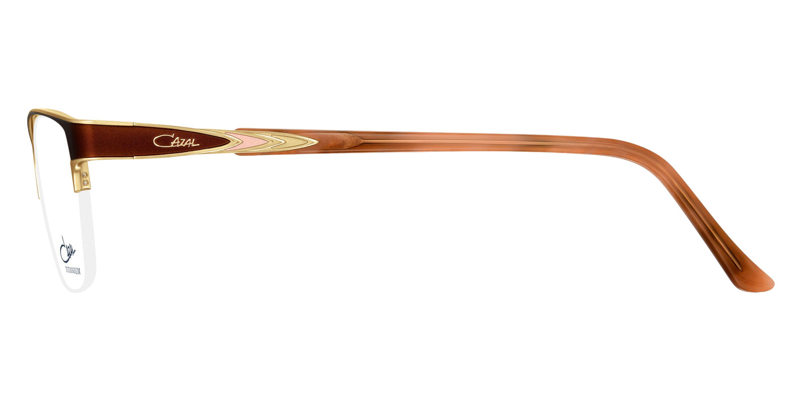 Cazal® 1295-Eyeglasses Eyeglasses - 003 Chocolate-Gold