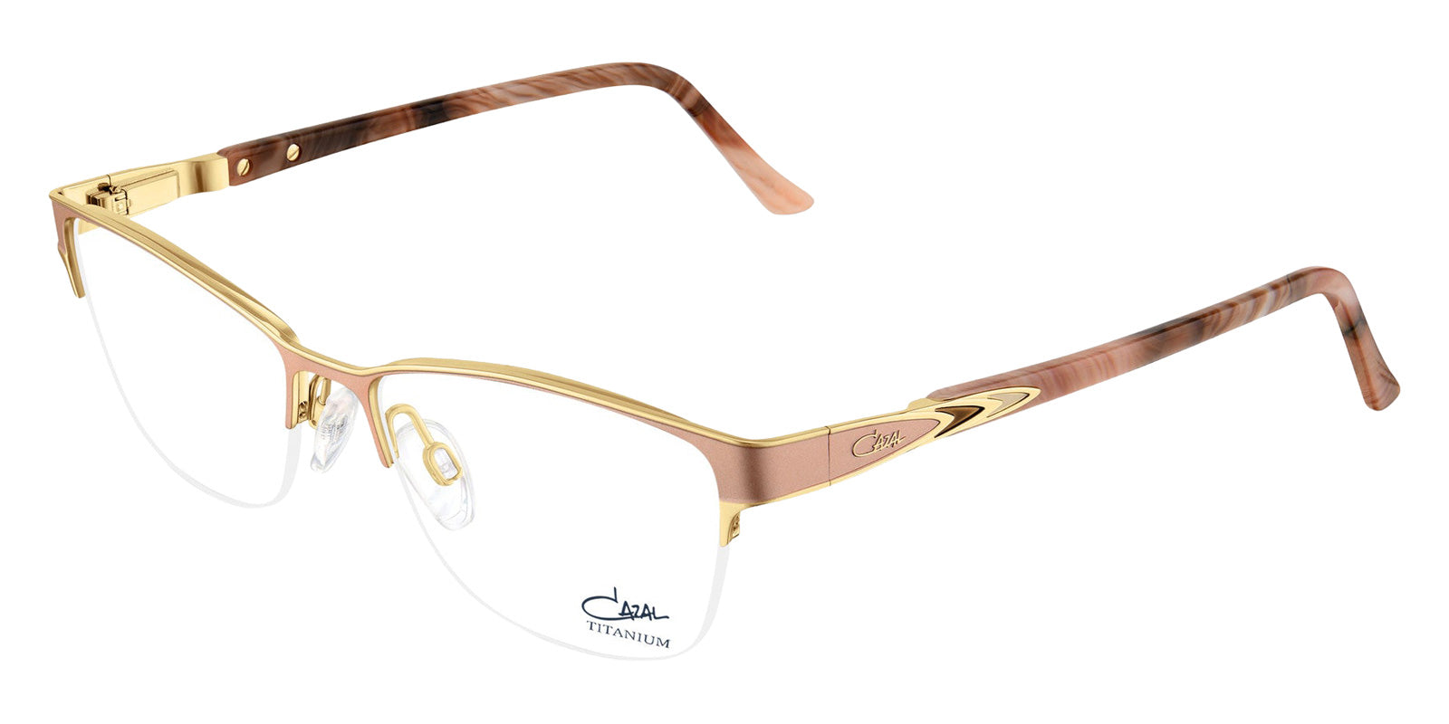 Cazal® 1295-Eyeglasses Eyeglasses - 004 Rosewood-Gold