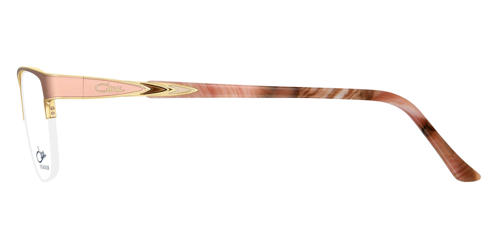 Cazal® 1295-Eyeglasses Eyeglasses - 004 Rosewood-Gold