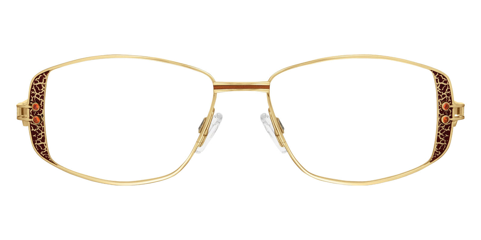 Cazal® 1296 Eyeglasses - 002 Brown-Gold