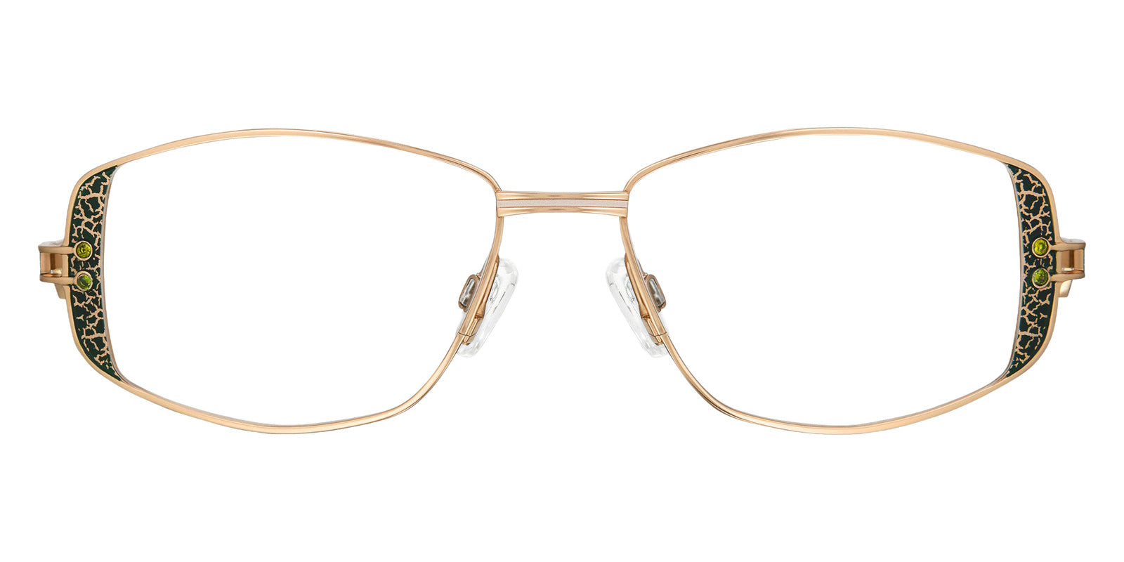 Cazal® 1296 Eyeglasses - 003 Moss Green-Rosegold