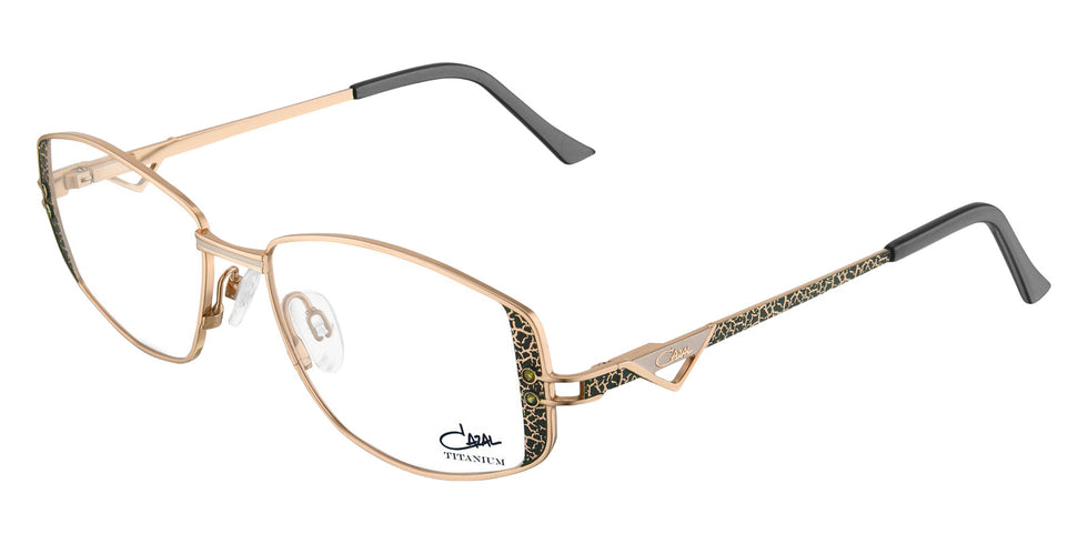 Cazal® 1296-Eyeglasses Eyeglasses - 003 Moss Green-Rosegold