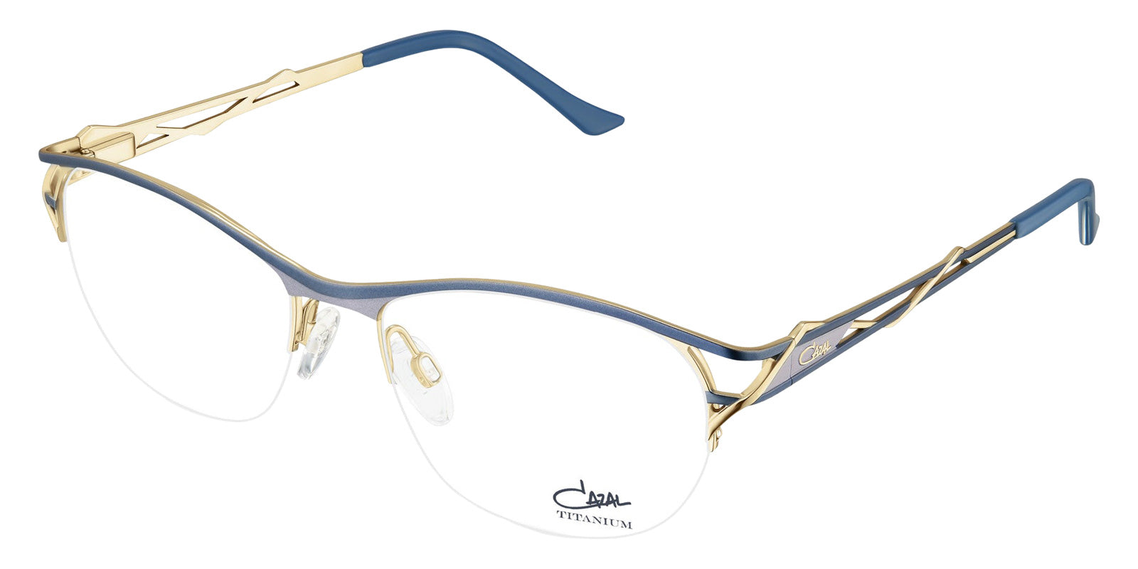 Cazal® 1297 CAZ 1297 001 ice blue-gold 53 Eyeglasses - 001 ice blue-gold