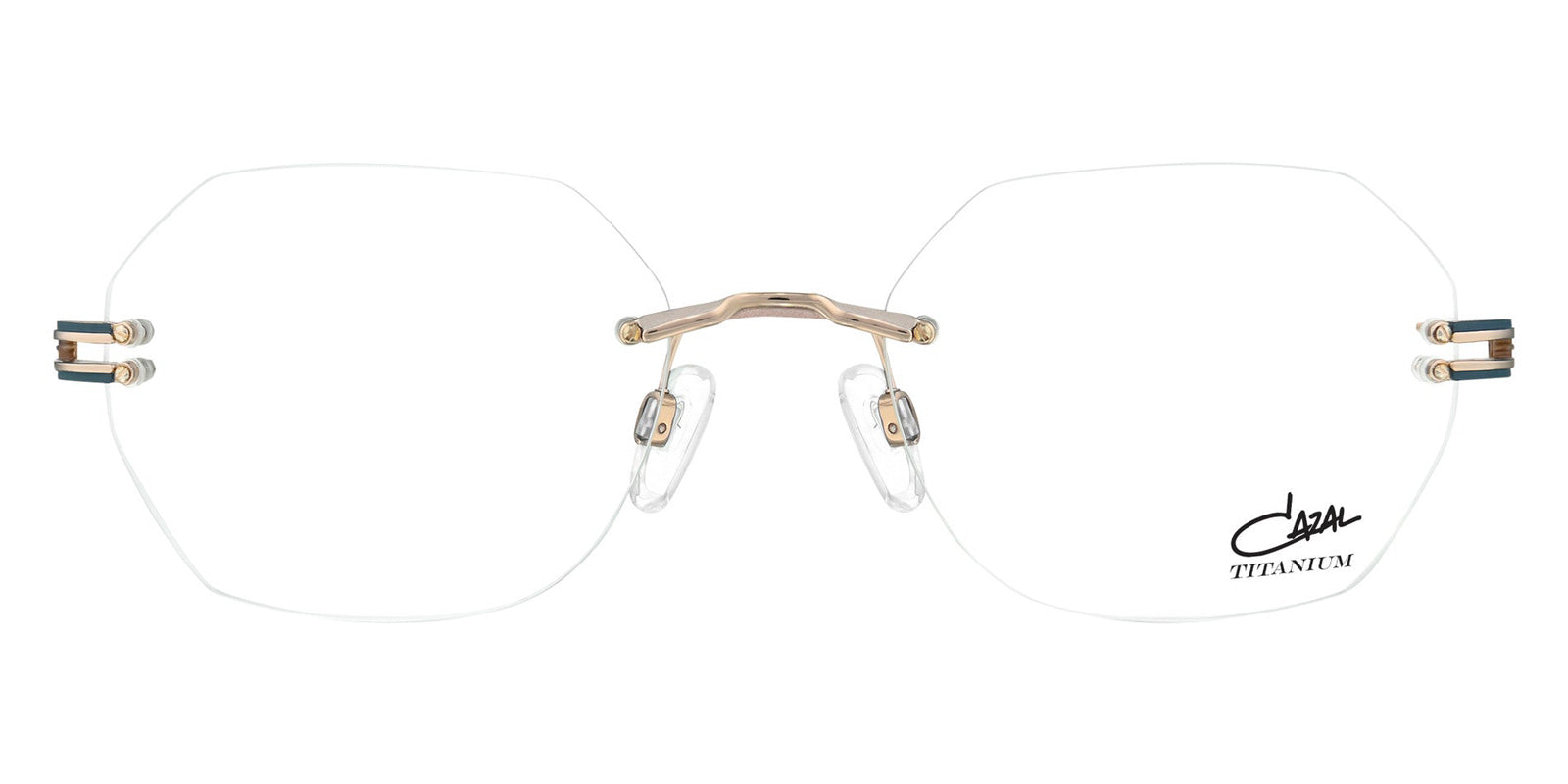 Cazal® 4319 Eyeglasses - 004 Petrol Blue-Rosegold