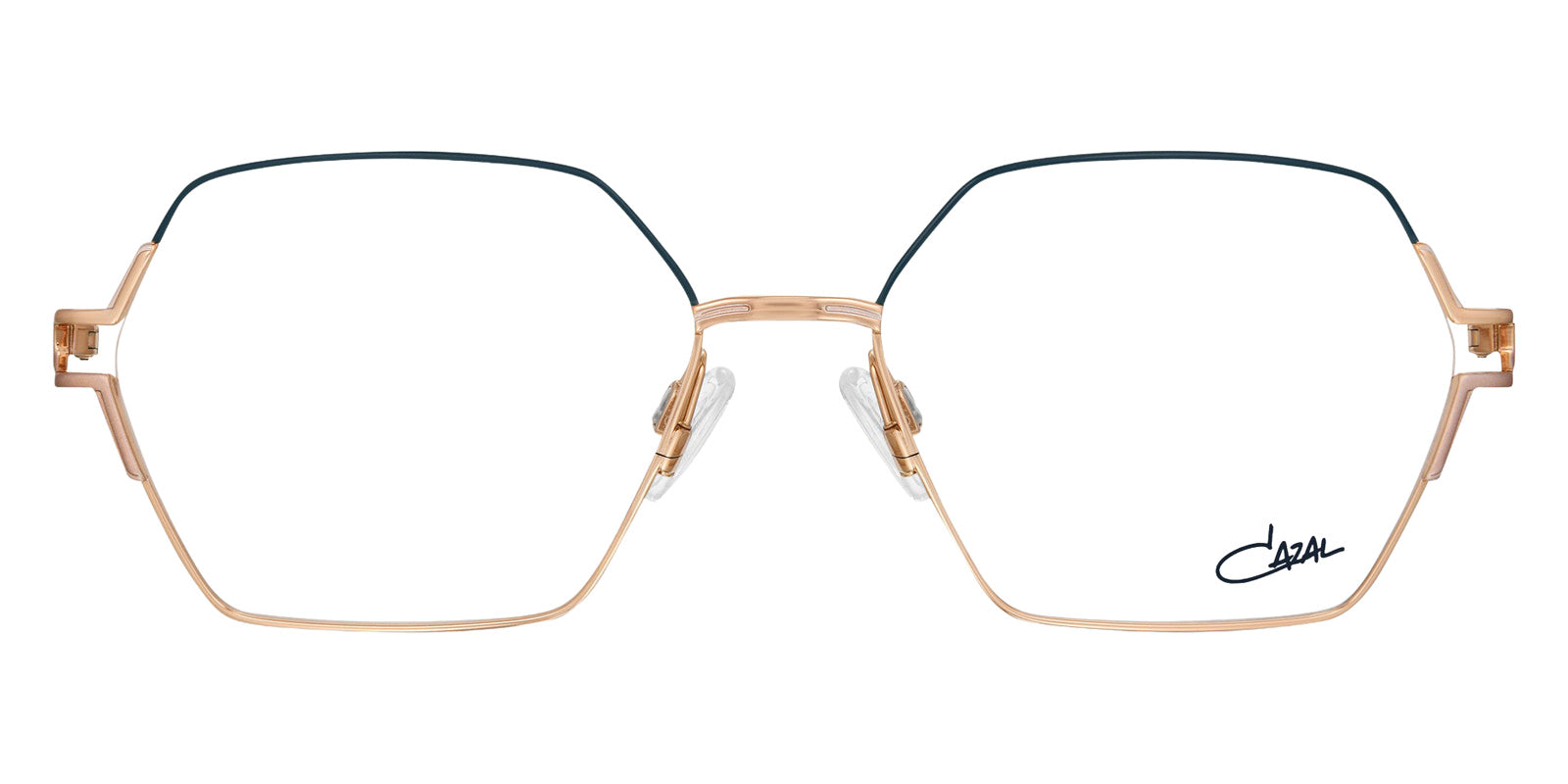 Cazal® 4321 Eyeglasses - 002 Petrol Blue-Rosegold