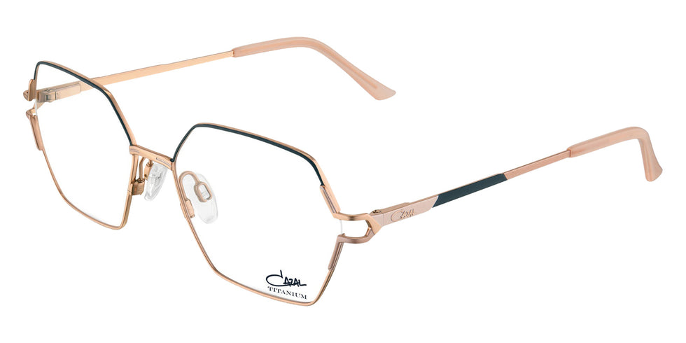 Cazal® 4321-Eyeglasses Eyeglasses - 002 Petrol Blue-Rosegold