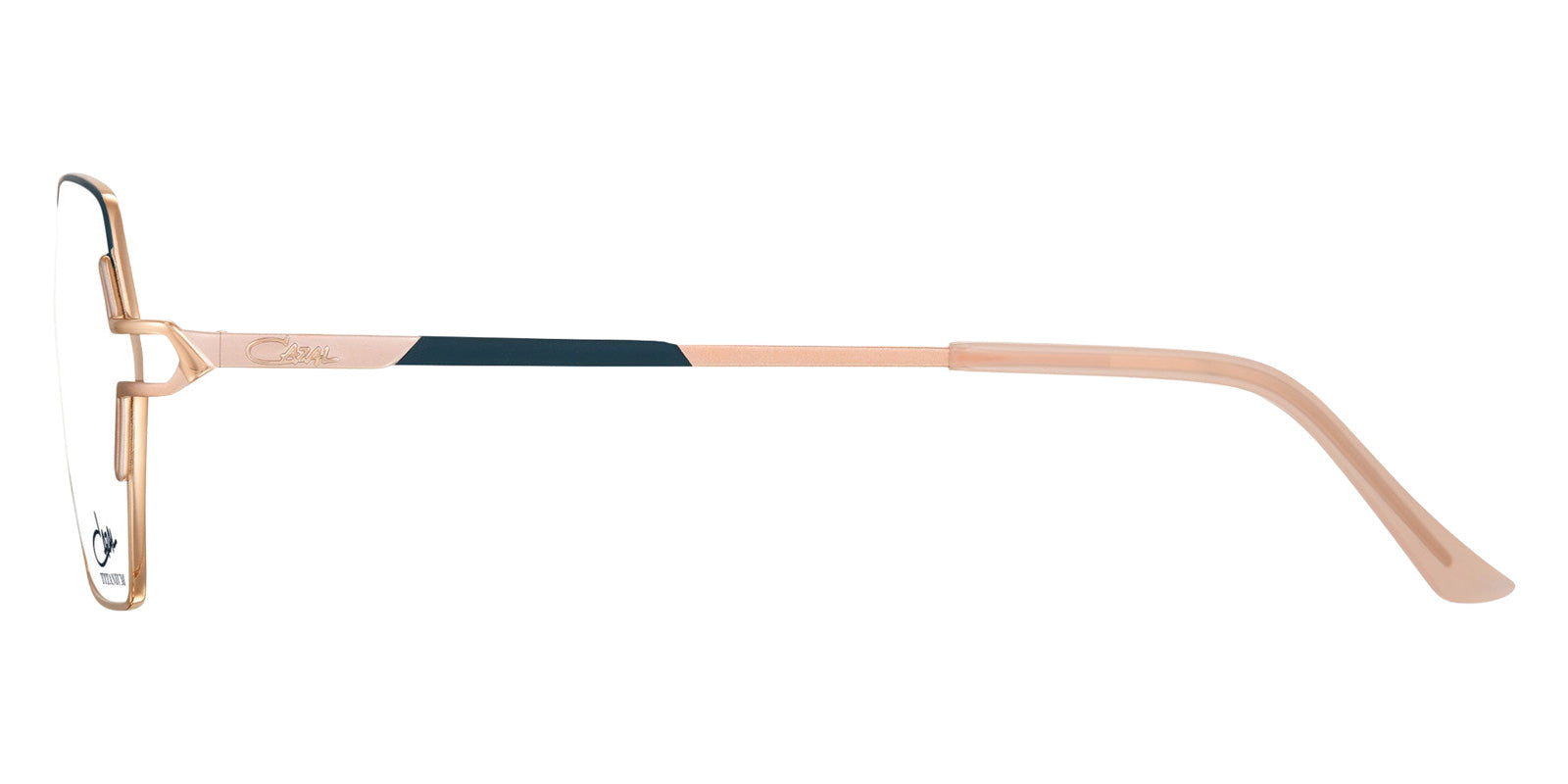 Cazal® 4321-Eyeglasses Eyeglasses - 002 Petrol Blue-Rosegold