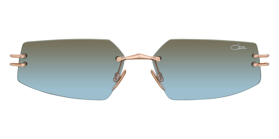 Cazal® 5017/3 Sunglasses - 002 Rosegold/Green Gradient/Ar Coated