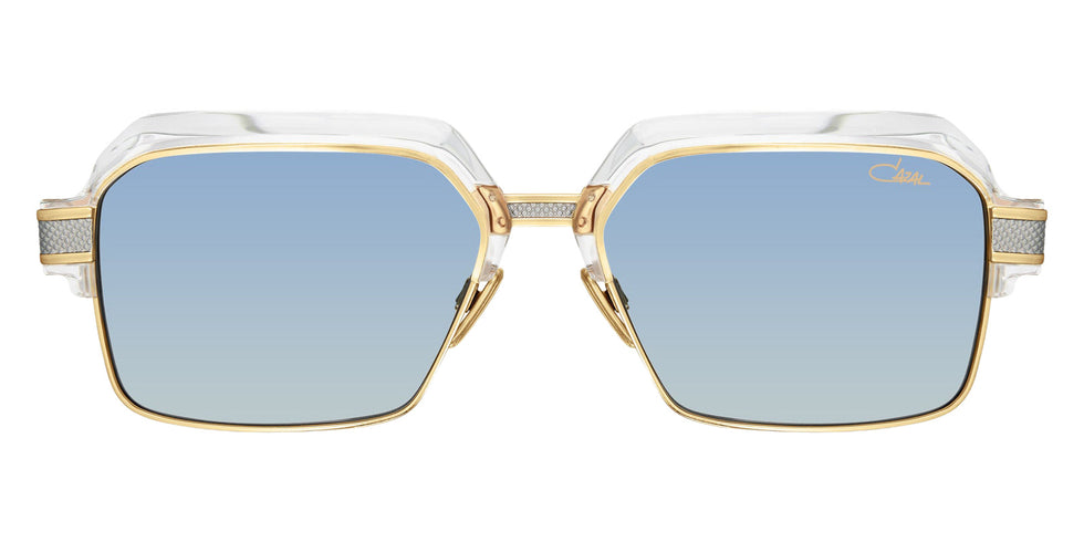 Cazal® 6041/3 Sunglasses - 002 Crystal-Bicolour/Blue Gradient/Ar Coated