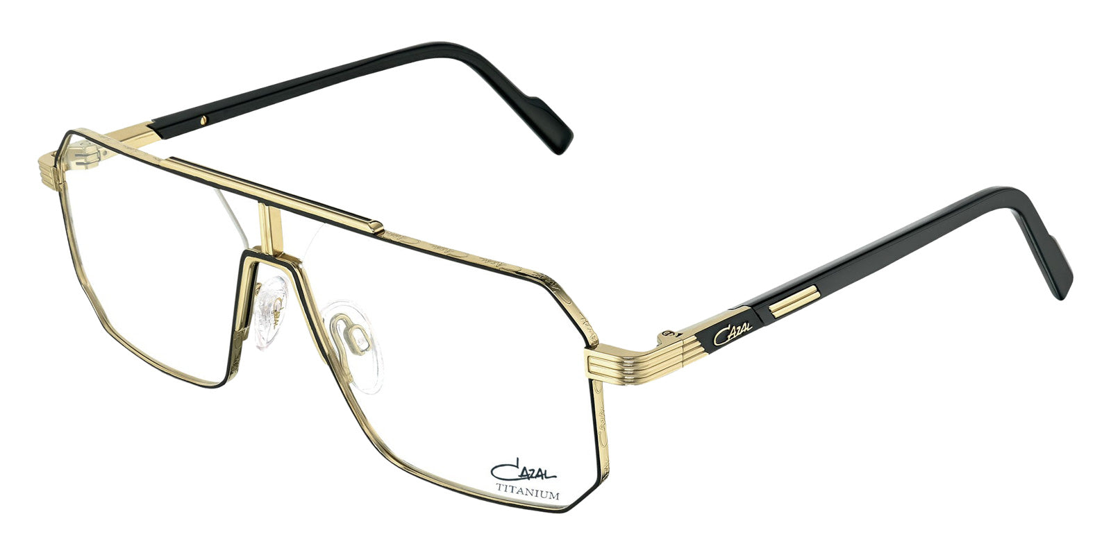 Cazal® 7111-Eyeglasses Eyeglasses - 001 Black-Gold