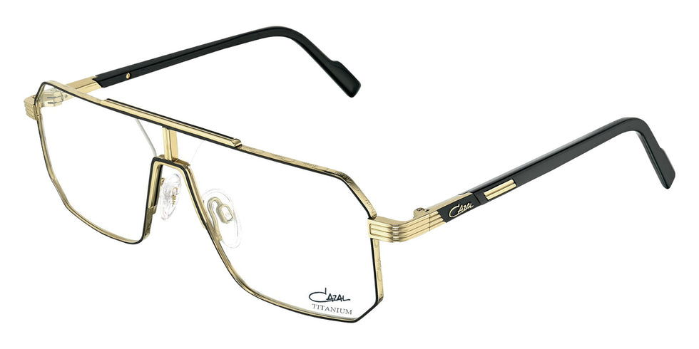 Cazal® 7111-Eyeglasses Eyeglasses - 001 Black-Gold