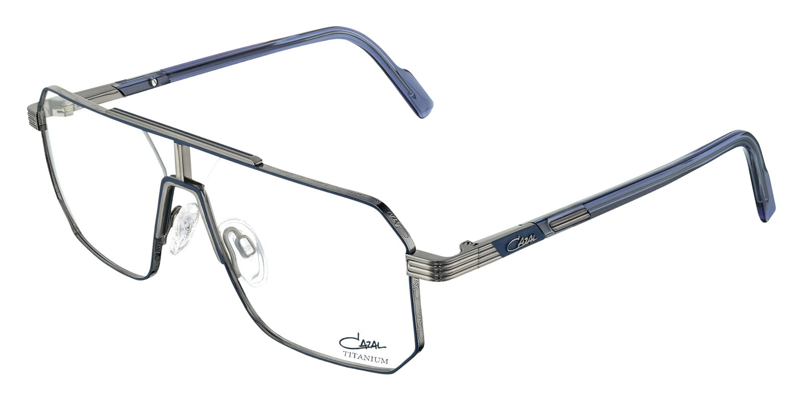 Cazal® 7111-Eyeglasses Eyeglasses - 003 Night Blue-Gunmetal