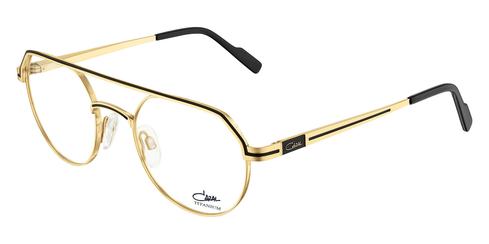 Cazal® 7112-Eyeglasses Eyeglasses - 001 Black-Gold