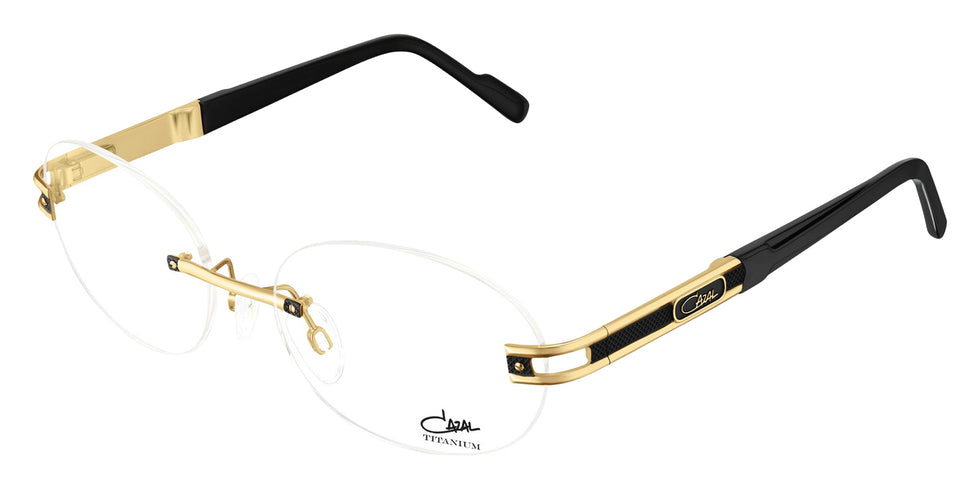 Cazal® 7118-Eyeglasses Eyeglasses - 001 Black-Gold