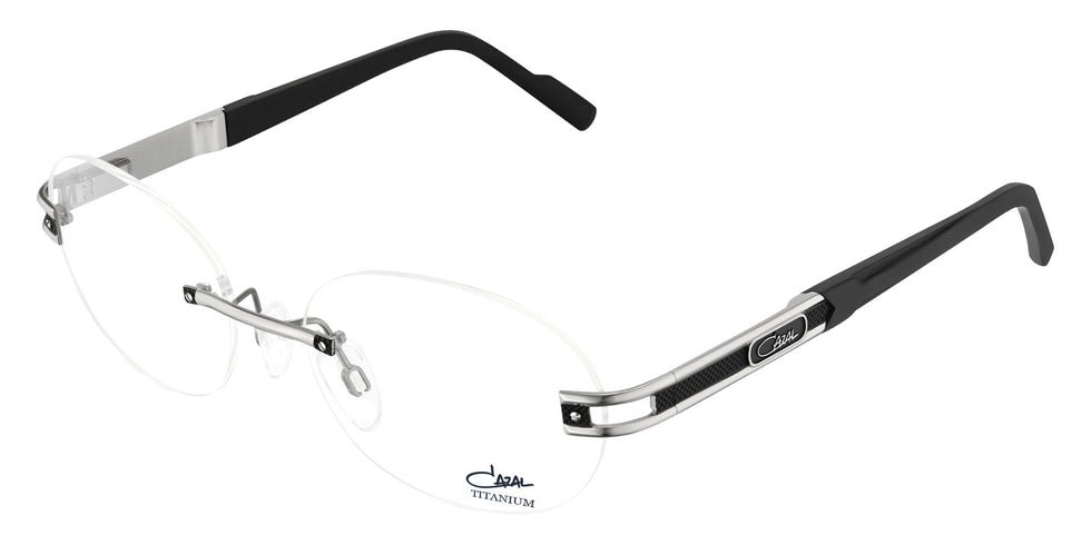 Cazal® 7118-Eyeglasses Eyeglasses - 002 Black-Silver Mat