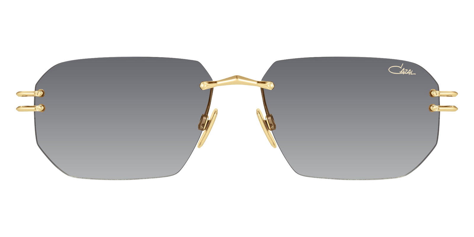Cazal® 7121/3 Sunglasses - 001 Gold/Grey Gradient/Ar Coated
