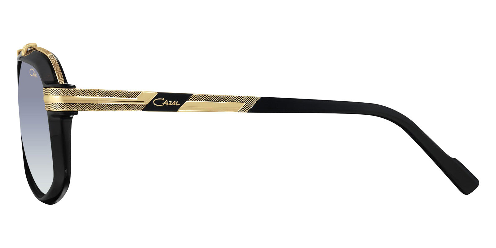 Cazal® 8049-Sunglasses Sunglasses - 001 Black-Gold/Grey Gradient/Ar Coated