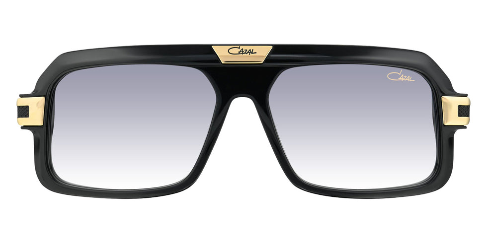Cazal® 8051 Sunglasses - 001 Black-Gold/Grey Gradient/Ar Coated