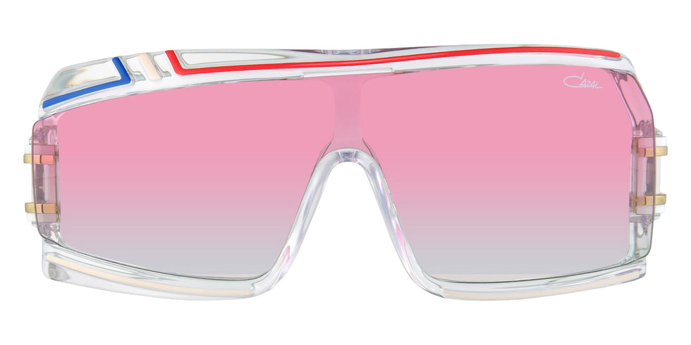Cazal® 858 Sunglasses - 252 Crystal-Gold/Bordeaux Gradient/Ar Coated