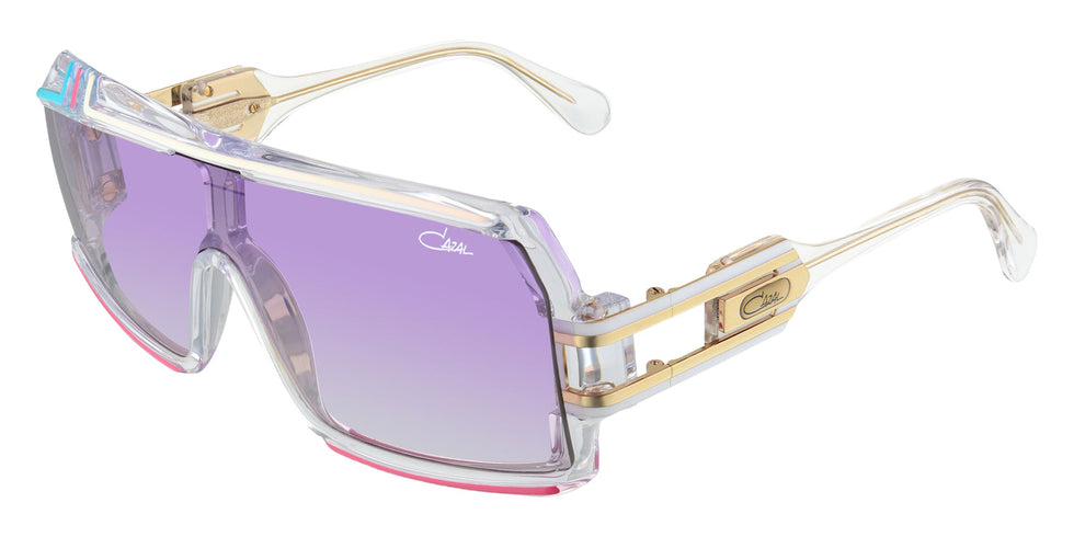 Cazal® 858-Sunglasses Sunglasses - 255 Crystal-Gold/Violet Gradient/Ar Coated
