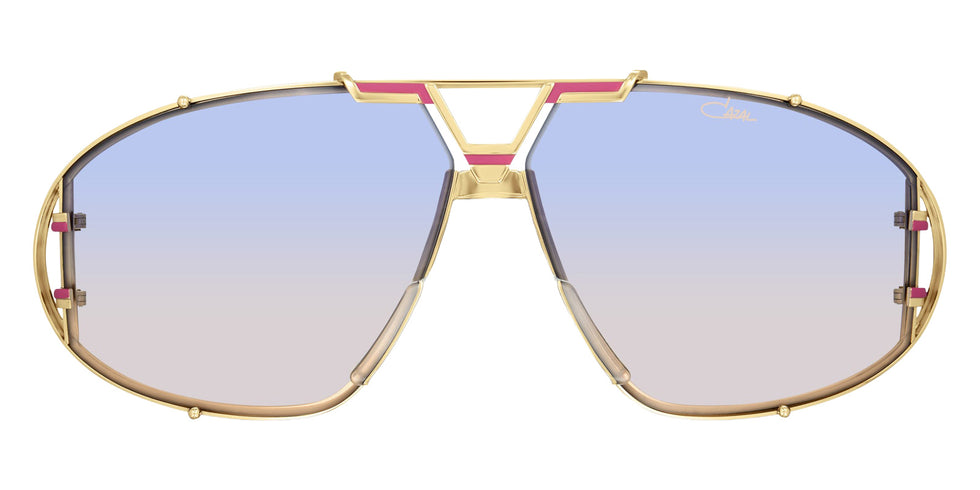 Cazal® 907 Sunglasses - 359 Gold-Pink/Blue Gradient/Ar Coated