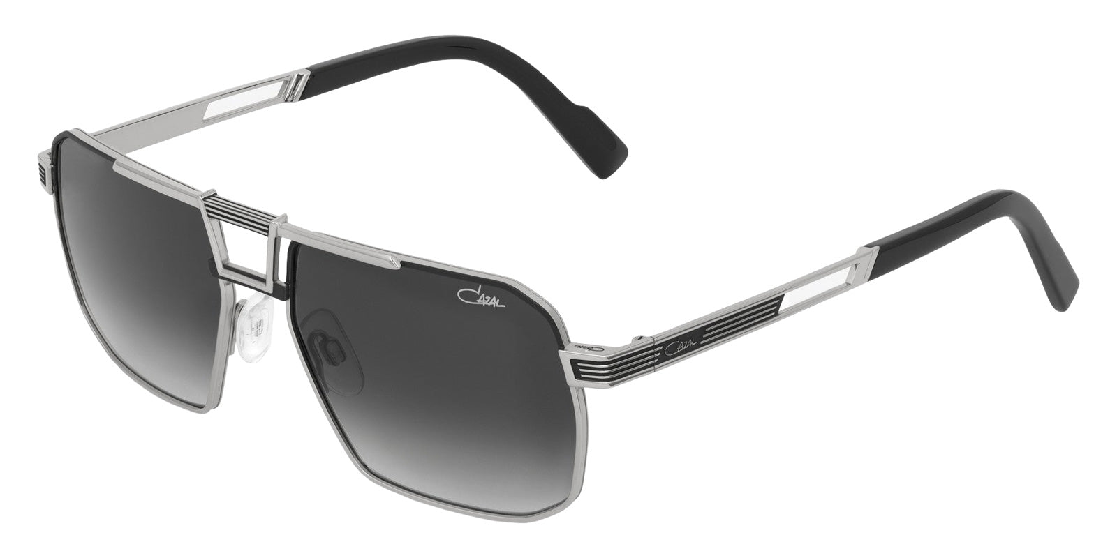 Cazal® 9112-Sunglasses Sunglasses - 002 Dark Green-Silver/Grey Gradient/Ar Coated