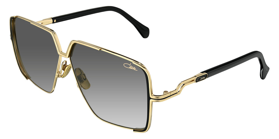 Cazal® 9508-Sunglasses Sunglasses - 001 Black-Gold/Grey Gradient/Ar Coated