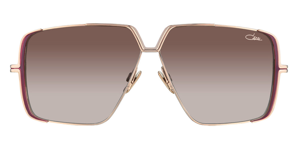 Cazal® 9508 Sunglasses - 002 Plum-Rosegold/Violet Gradient/Ar Coated