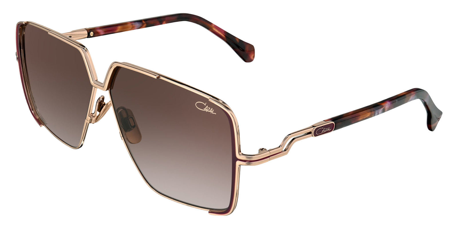 Cazal® 9508-Sunglasses Sunglasses - 002 Plum-Rosegold/Violet Gradient/Ar Coated