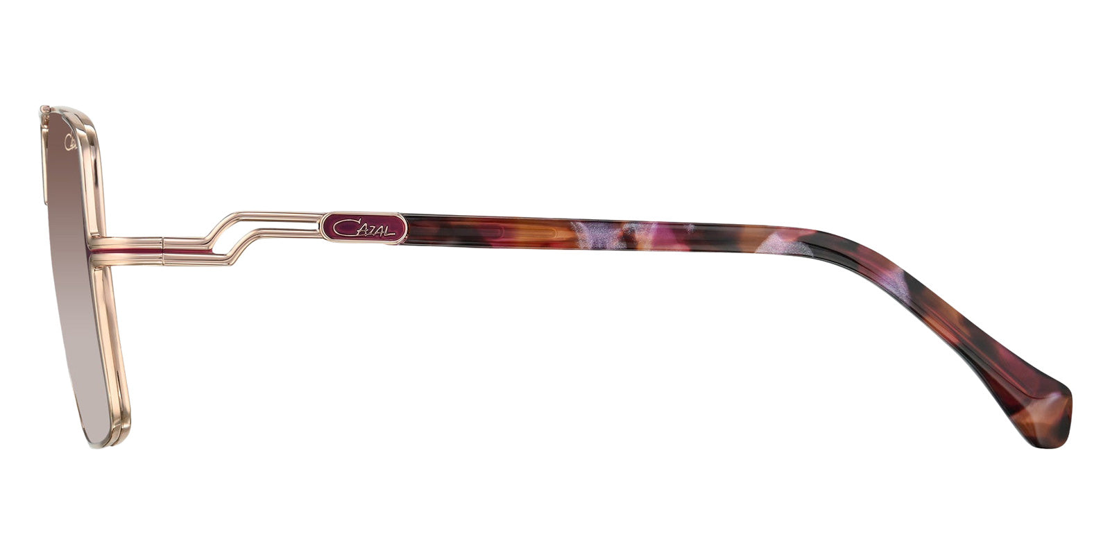 Cazal® 9508-Sunglasses Sunglasses - 002 Plum-Rosegold/Violet Gradient/Ar Coated