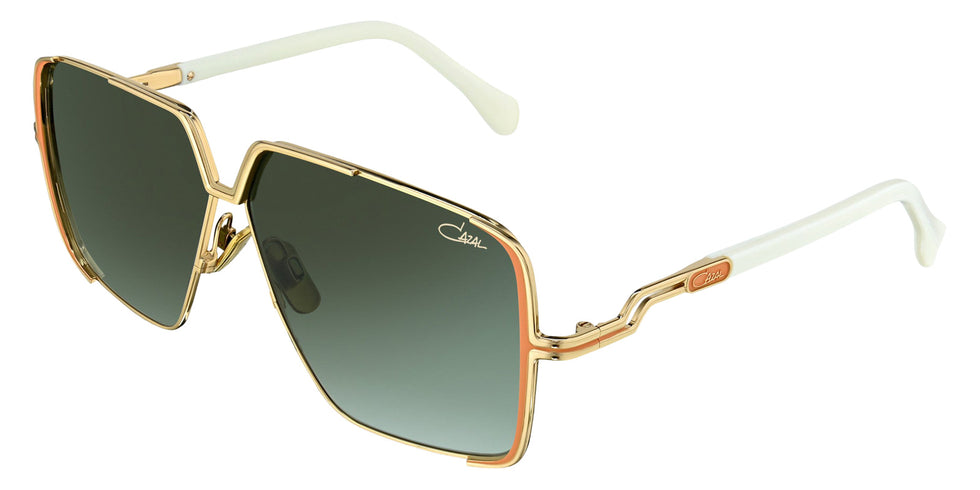 Cazal® 9508-Sunglasses Sunglasses - 004 Orange-Gold/Green Gradient/Ar Coated
