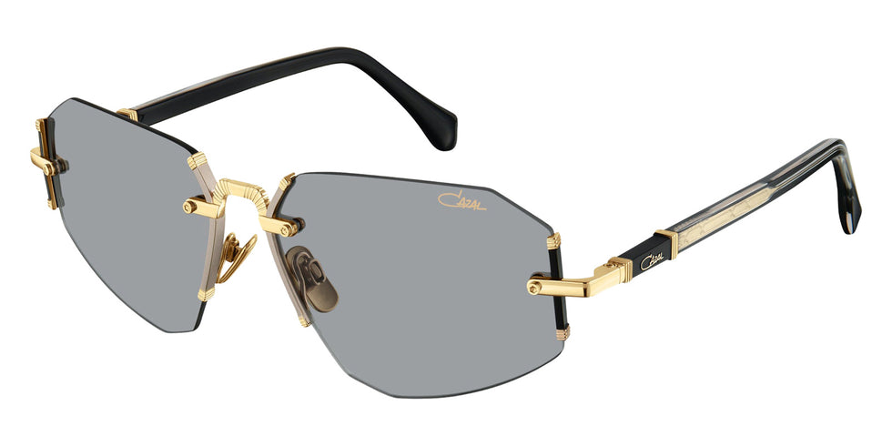 Cazal® 9509-Sunglasses Sunglasses - 001 Black-Gold/Grey Gradient/Ar Coated