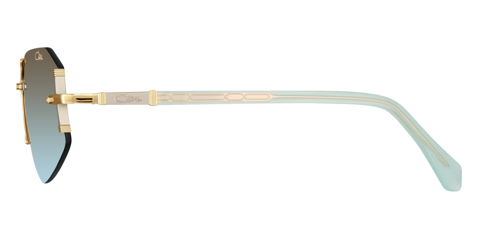 Cazal® 9509-Sunglasses Sunglasses - 002 Gold-Mint/Green Gradient/Ar Coated