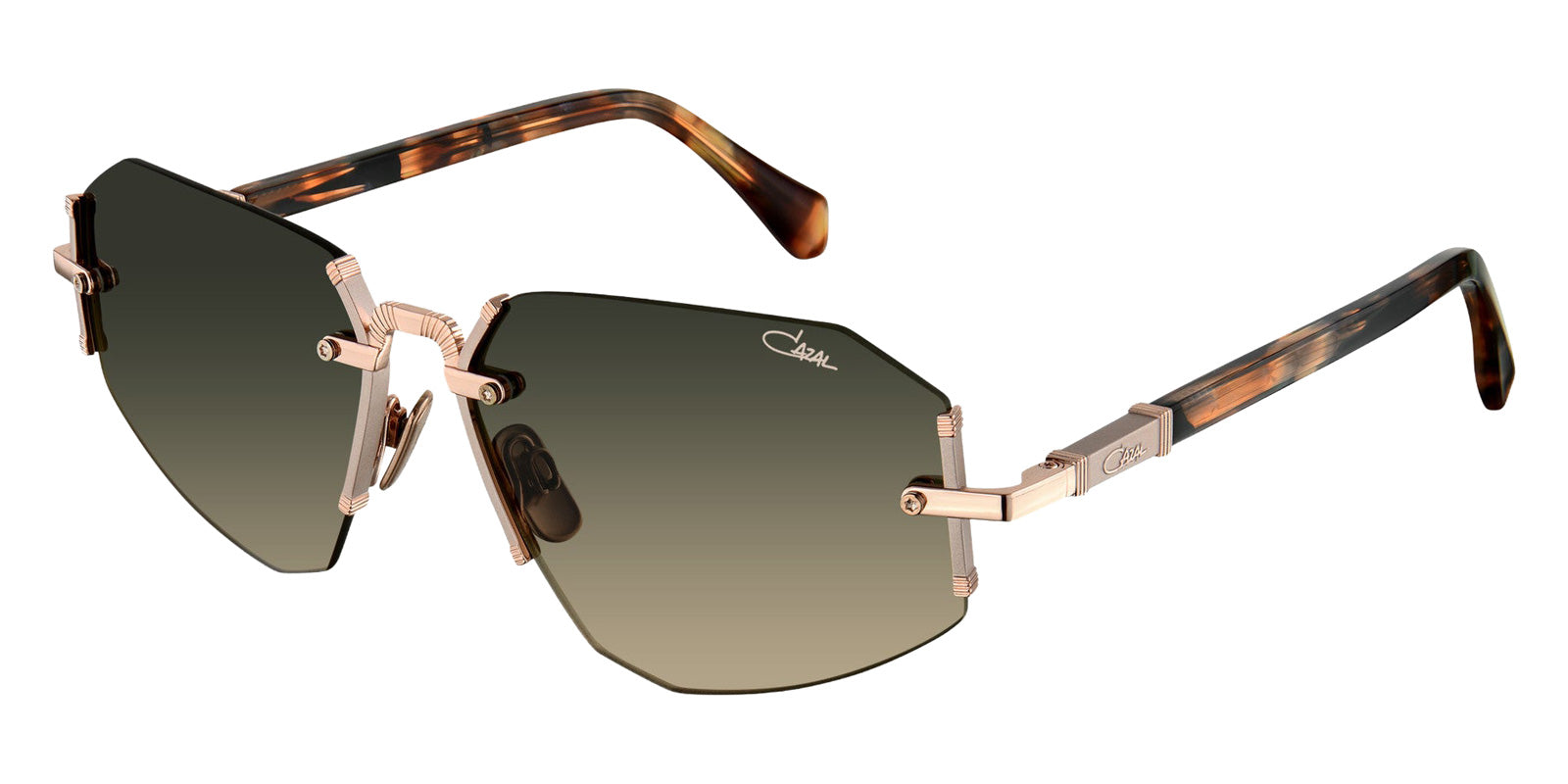 Cazal® 9509-Sunglasses Sunglasses - 003 Rosegold-Havanna/Brown Gradient/Ar Coated