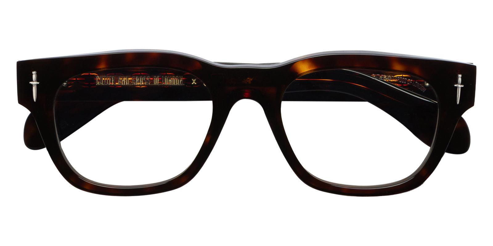 Cutler and Gross® The Great Frog Crossbones CG TGF Crossbones OP Tiger Eye Havana 53 - Tiger Eye Havana