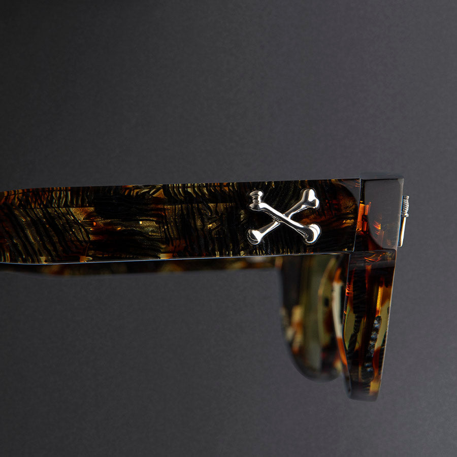 Cutler and Gross® The Great Frog Crossbones CG TGF Crossbones SUN Brush Stroke 53 - Brush Stroke