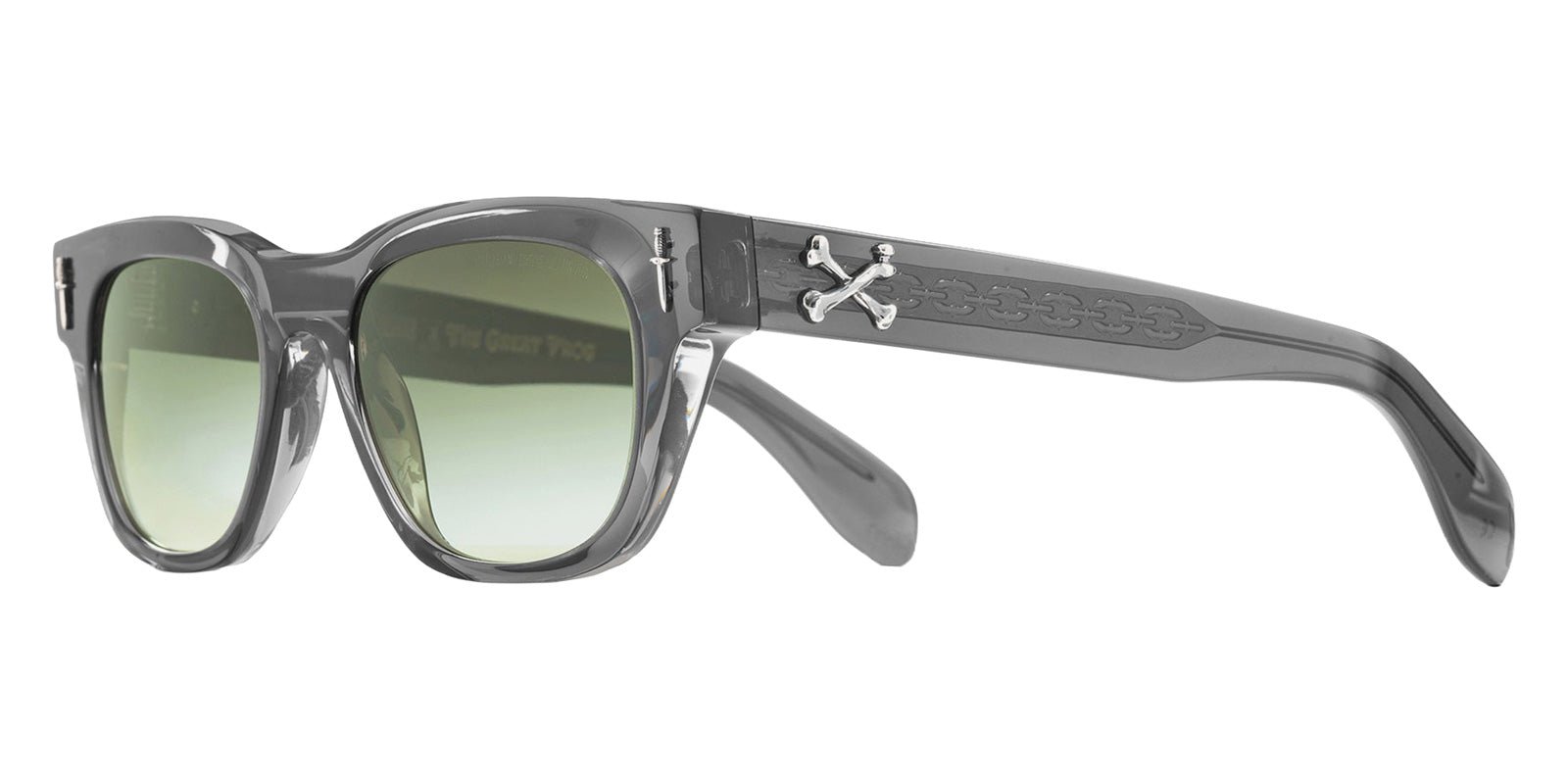 Cutler and Gross® The Great Frog Crossbones CG TGF Crossbones SUN Dark Grey 53 - Dark Grey