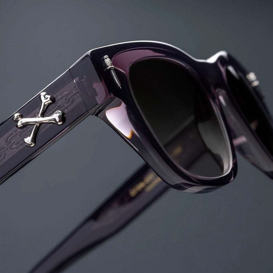 Cutler and Gross® The Great Frog Crossbones CG TGF Crossbones SUN Dark Grey 53 - Dark Grey